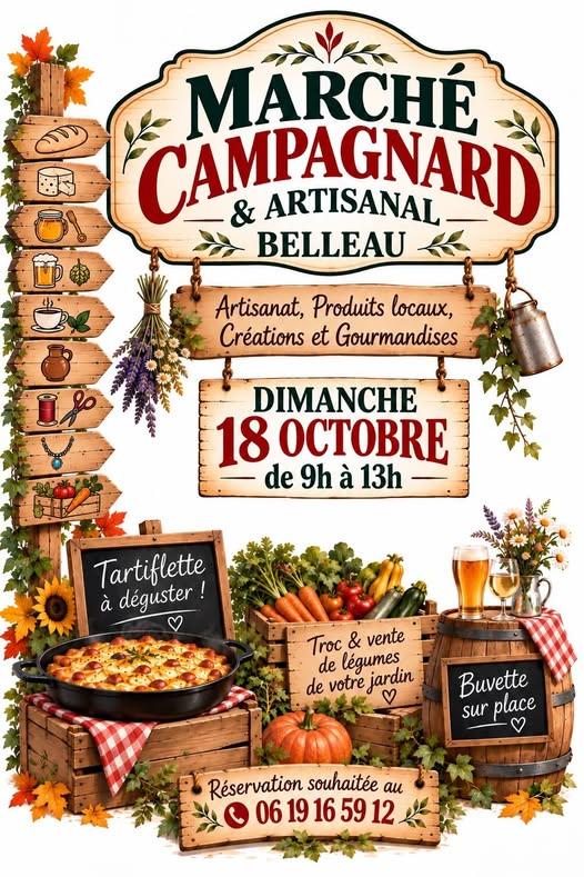 Marché campagnard - 18-10
