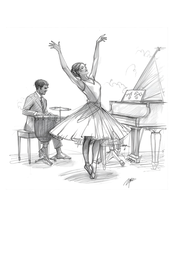 Projet danse percu piano