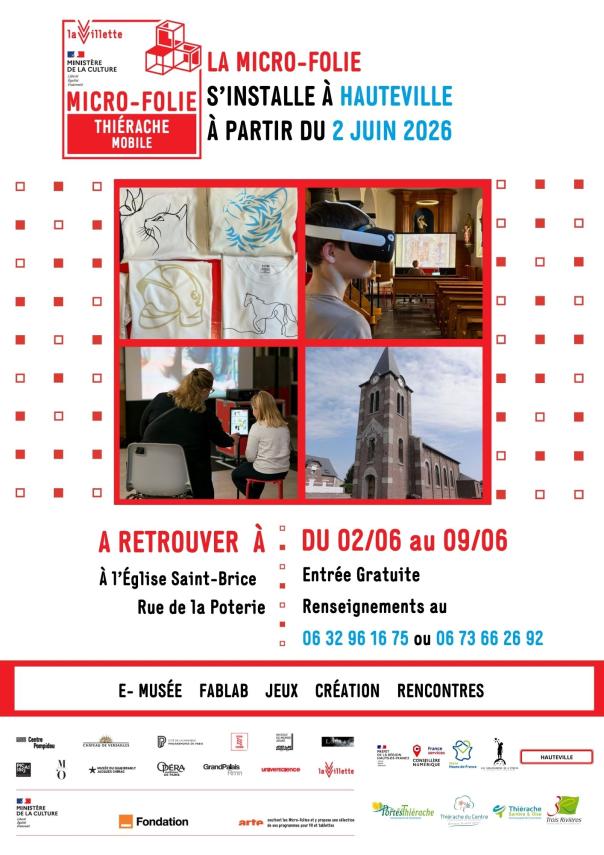 Flyer Micro-Folie HAUTEVILLE (x2) - 1