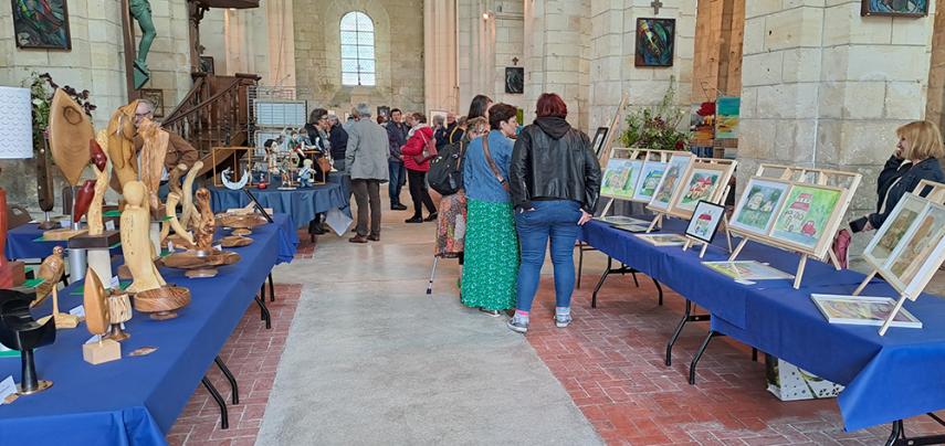 L'art au village exposition 2024 IV < Vorges < Aisne < Picardie