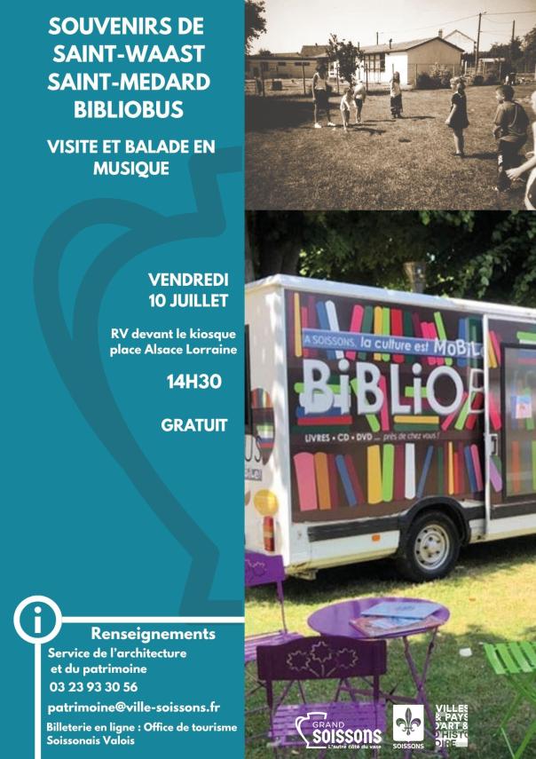 Souvenirs de Saint-Waast et bibliobus
