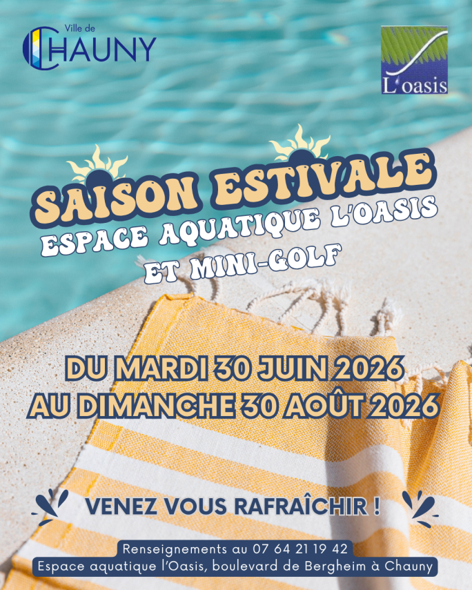 Saison estivale - Saison estivale Oasis