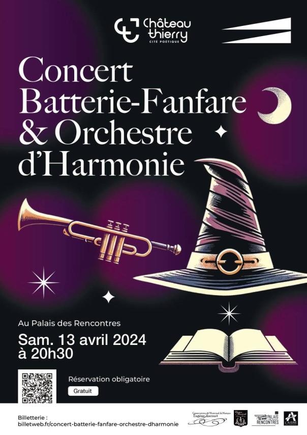 concert Batterie-Fanfare et orchestre d'Harmonie