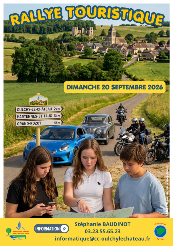 flyer rallye touristique 2026