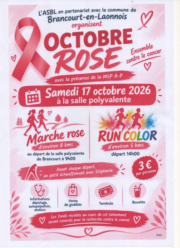 octobre rose 17 octobre 2026