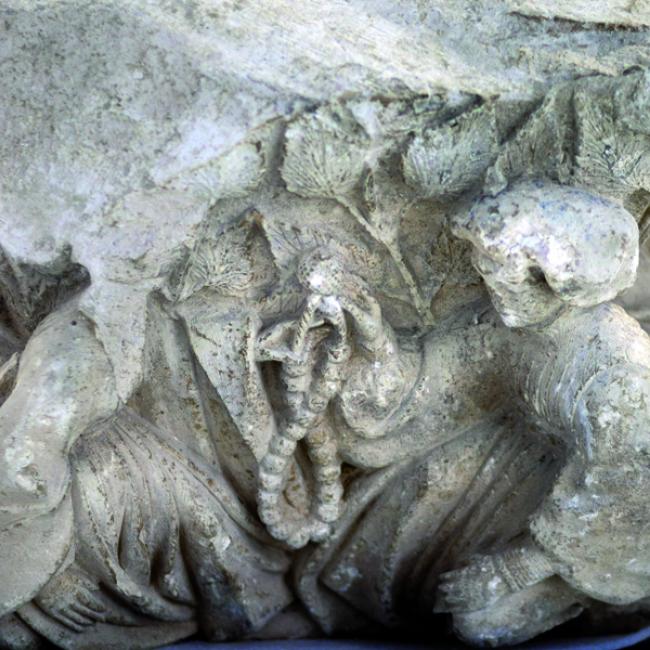 Culot sculpté du XVe siècle La Ferté Milon