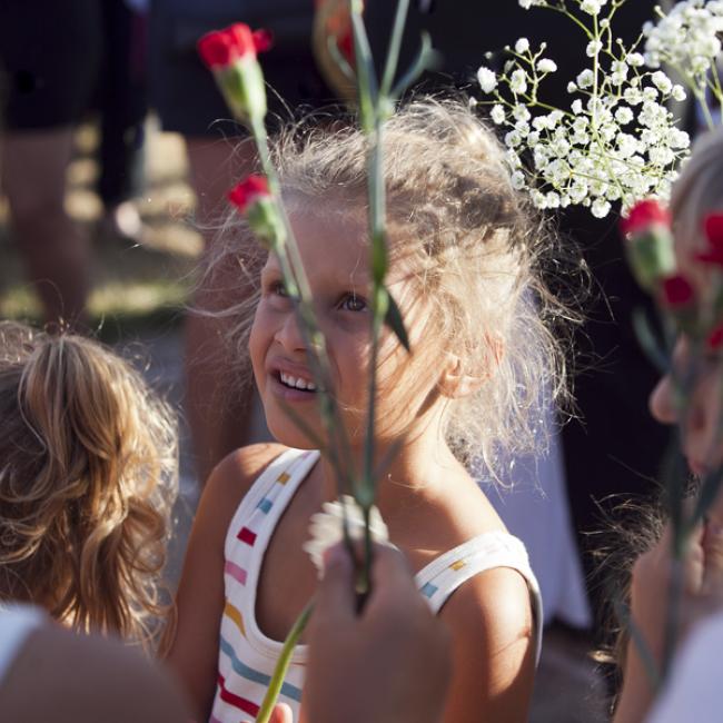 Moment d'hommage aux poilus