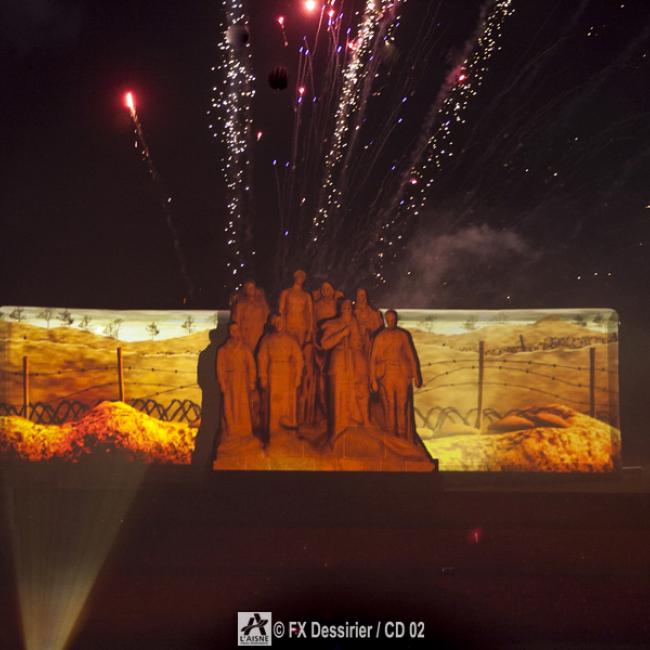 Spectacle pyrotechnique "Les Fantômes“