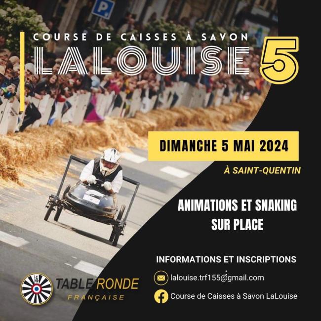 LaLouise, course de caisses à savon Le 5 mai 2024
